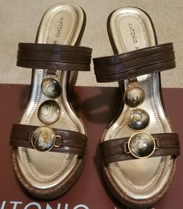Antonio Melani Wedge Sandal Shoes